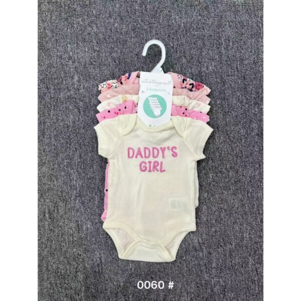 YOURBABYNEEDS Bodysuit Jumper Lengan Pendek Bayi Perempuan dan Bayi Cowok 5in1 Motif Karakter Lucu Berbahan Katun Adem Premium Import Nyaman Digunakan Untuk Bayi Usia Baru Lahir Newborn Sampai 9 Bulan Baru - Gambar 24