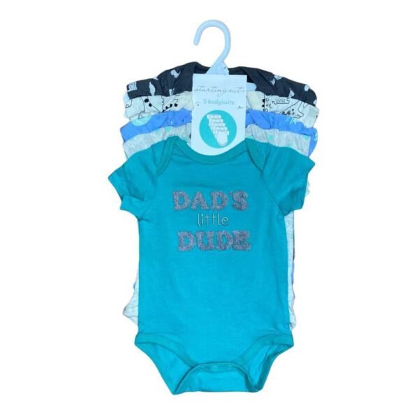 YOURBABYNEEDS Bodysuit Jumper Lengan Pendek Bayi Perempuan dan Bayi Cowok 5in1 Motif Karakter Lucu Berbahan Katun Adem Premium Import Nyaman Digunakan Untuk Bayi Usia Baru Lahir Newborn Sampai 9 Bulan Baru - Gambar 26