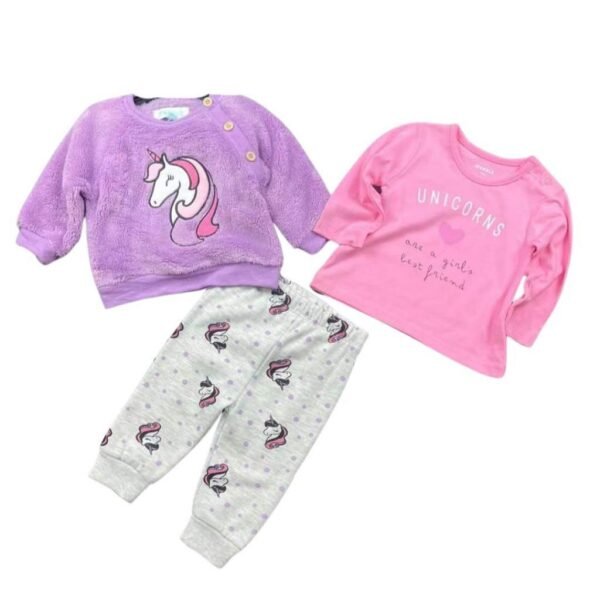 Set Bayi Laki Laki dan Perempuan 3in1 Berbahan Katun Fleece Kualitas Premium Import Nyaman Digunakan Untuk Anak Laki Laki dan Perempuan Usia Newborn Atau Baru Lahir Sampai 24 Bulan - Gambar 21