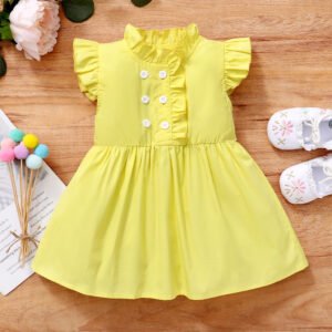 Dress Baby Girl Motif Pastel Premium Import Untuk Anak Perempuan 1 Sampai 4 Tahunan