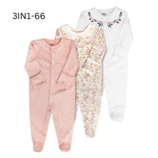 New Sleepsuit Baby Girl 3in1 MMPS Premium Import Untuk Anak Perempuan - Gambar 20