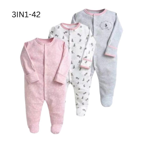 New Sleepsuit Baby Girl 3in1 MMPS Premium Import Untuk Anak Perempuan - Gambar 14