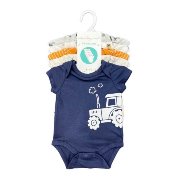 YOURBABYNEEDS Bodysuit Jumper Lengan Pendek Bayi Perempuan dan Bayi Cowok 5in1 Motif Karakter Lucu Berbahan Katun Adem Premium Import Nyaman Digunakan Untuk Bayi Usia Baru Lahir Newborn Sampai 9 Bulan Baru - Gambar 19