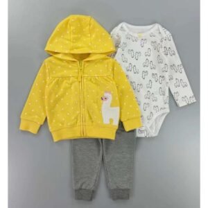 Baby Set Bermotif Lucu 1 Pack Isi 3 pcs Premium Import Untuk 6 Bulan Sampai 24 Bulan