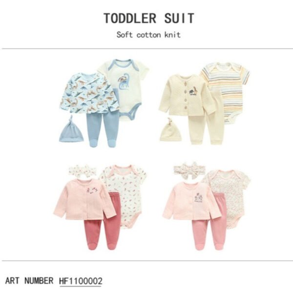 PF Baby Boy Dan Baby Girl Set 4in1 Bulu Motif Lucu Premium Import Untuk Anak Usia Newborn Sampai 9 Bulan