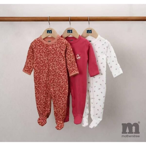 MT Sleepsuit Baby 1 Pack Isi 3pcs Premium Import Untuk Anak Perempuan Usia 0-12 Bulan - Gambar 11
