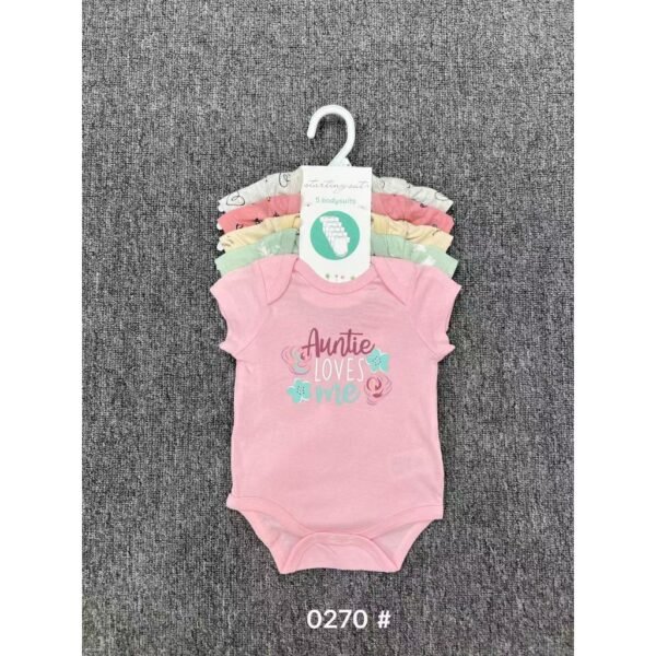 YOURBABYNEEDS Bodysuit Jumper Lengan Pendek Bayi Perempuan dan Bayi Cowok 5in1 Motif Karakter Lucu Berbahan Katun Adem Premium Import Nyaman Digunakan Untuk Bayi Usia Baru Lahir Newborn Sampai 9 Bulan Baru - Gambar 18