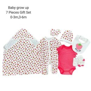 Baby Set 7IN1 Premium Import Untuk Bayi Perempuan dan Laki Laki Usia Newborn Sampai 6 Bulan