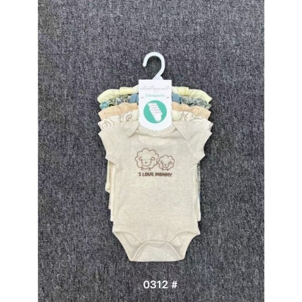 YOURBABYNEEDS Bodysuit Jumper Lengan Pendek Bayi Perempuan dan Bayi Cowok 5in1 Motif Karakter Lucu Berbahan Katun Adem Premium Import Nyaman Digunakan Untuk Bayi Usia Baru Lahir Newborn Sampai 9 Bulan Baru - Gambar 20