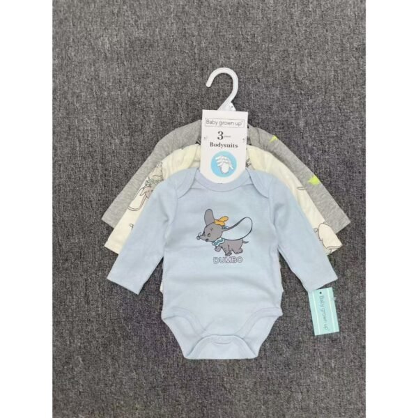 Bodysuit Jumper Lengan Panjang 3IN1 Bahan Katun Kualitas Premium Untuk Anak Usia Newborn Sampai 9 Bulan - Gambar 13