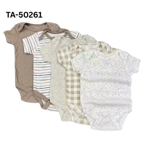 New PF Bodysuit 5in1 Bayi Perempuan Dan Laki Laki Bahan Premium Untuk Anak Usia Newborn Sampai 9 Bulan - Gambar 9