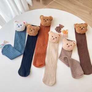 Legging Anak Bayi Motif Bear Untuk Anak Usia 1-3 Tahun Bunda Hitam