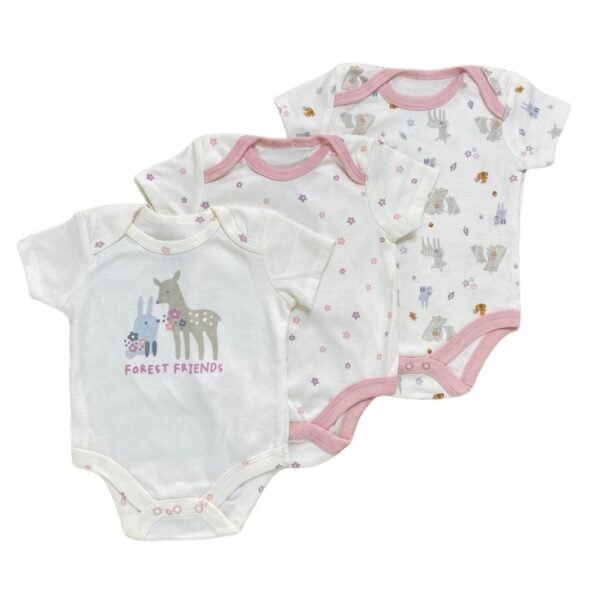 Bodysuit 3in1 Bayi Laki Laki dan Bayi Perempuan Bahan Katun Kualitas Premium Import Nyaman Digunakan Untuk Anak Usia Newborn Sampai 9 Bulan - Gambar 5
