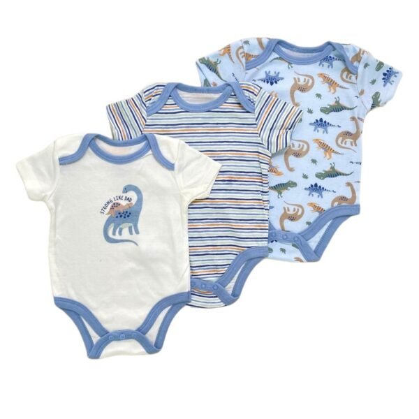 Bodysuit 3in1 Bayi Laki Laki dan Bayi Perempuan Bahan Katun Kualitas Premium Import Nyaman Digunakan Untuk Anak Usia Newborn Sampai 9 Bulan - Gambar 12