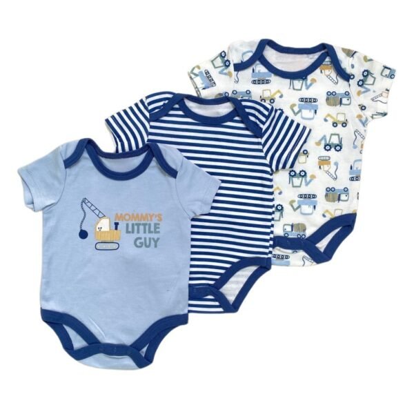Bodysuit 3in1 Bayi Laki Laki dan Bayi Perempuan Bahan Katun Kualitas Premium Import Nyaman Digunakan Untuk Anak Usia Newborn Sampai 9 Bulan - Gambar 4