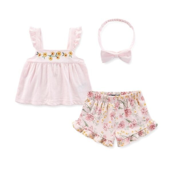 PF Setelan Bayi Perempuan Dapat Bendo Premium Import untuk Bayi Usia 1-2 Tahun Berbahan Katun - Gambar 6
