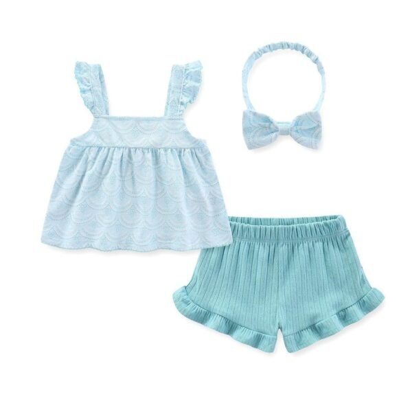PF Setelan Bayi Perempuan Dapat Bendo Premium Import untuk Bayi Usia 1-2 Tahun Berbahan Katun - Gambar 8