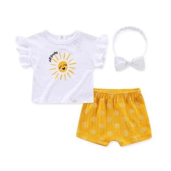 PF Setelan Bayi Perempuan Dapat Bendo Premium Import untuk Bayi Usia 1-2 Tahun Berbahan Katun - Gambar 10