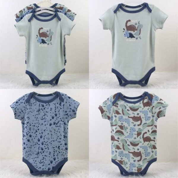 Bodysuit Baby Girl dan Baby Boy 3in1 Motif Karakter Premium Import Untuk Anak Usia Newborn Sampai 9 Bulan - Gambar 22