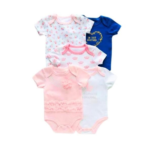 Bodysuit 5IN1 Baby Boy Dan Baby Girl Full Motif Premium Import Untuk Anak Perempuan Usia Newborn Sampai 3 Tahun - Gambar 13