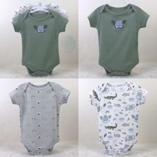 Bodysuit Baby Girl dan Baby Boy 3in1 Motif Karakter Premium Import Untuk Anak Usia Newborn Sampai 9 Bulan - Gambar 12