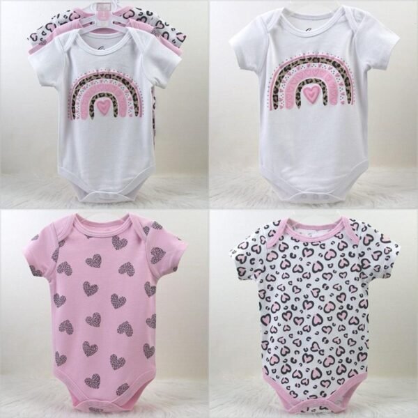 Bodysuit Baby Girl dan Baby Boy 3in1 Motif Karakter Premium Import Untuk Anak Usia Newborn Sampai 9 Bulan - Gambar 8