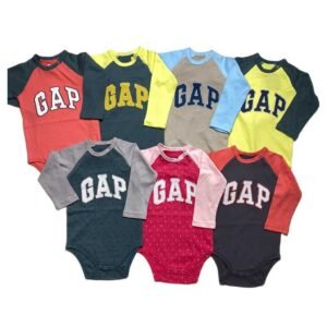 Bodysuit Lengan Panjang Bayi Laki Laki Dan Bayi Perempuan Berbahan Katun Kualitas Premium Import Nyaman Digunakan Untuk Anak Usia 6 Bulan Sampai 24 Bulan