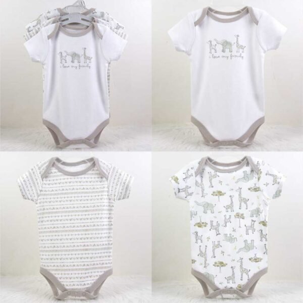 Bodysuit Baby Girl dan Baby Boy 3in1 Motif Karakter Premium Import Untuk Anak Usia Newborn Sampai 9 Bulan - Gambar 13