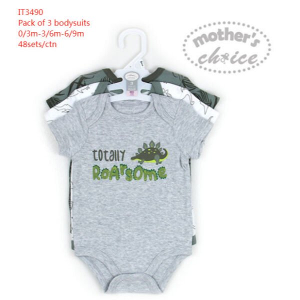 Mother's Choice Bodysuit 3in1 Bayi Perempuan Dan Laki Laki Bahan Premium Untuk Anak Usia Newborn Sampai 9 Bulan - Gambar 9