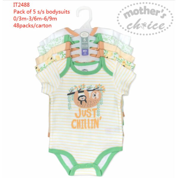 Mother's Choice Bodysuit 5in1 Bayi Perempuan Dan Laki Laki Bahan Premium Untuk Anak Usia Newborn Sampai 9 Bulan - Gambar 13