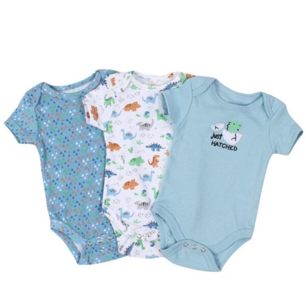 Bodysuit Baby Girl dan Baby Boy 3in1 Full Motif Premium Import Untuk Anak Usia Newborn Sampai 9 Bulan - Gambar 10