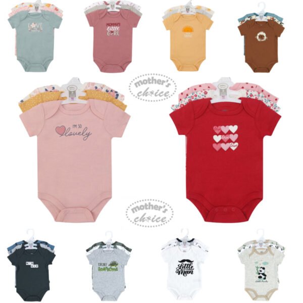 Mother's Choice Bodysuit 3in1 Bayi Perempuan Dan Laki Laki Bahan Premium Untuk Anak Usia Newborn Sampai 9 Bulan
