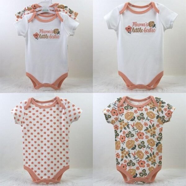 Bodysuit Baby Girl dan Baby Boy 3in1 Motif Karakter Premium Import Untuk Anak Usia Newborn Sampai 9 Bulan - Gambar 7