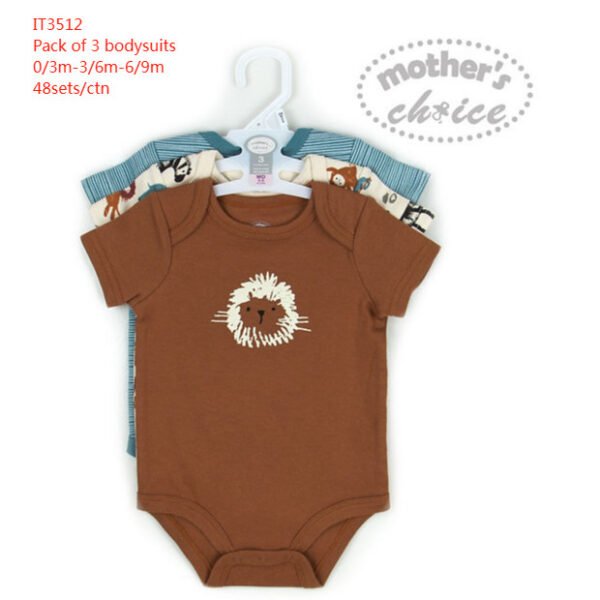 Mother's Choice Bodysuit 3in1 Bayi Perempuan Dan Laki Laki Bahan Premium Untuk Anak Usia Newborn Sampai 9 Bulan - Gambar 15