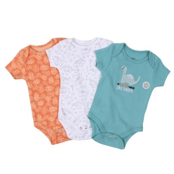 Bodysuit Baby Girl dan Baby Boy 3in1 Full Motif Premium Import Untuk Anak Usia Newborn Sampai 9 Bulan - Gambar 12