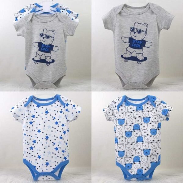 Bodysuit Baby Girl dan Baby Boy 3in1 Motif Karakter Premium Import Untuk Anak Usia Newborn Sampai 9 Bulan - Gambar 16