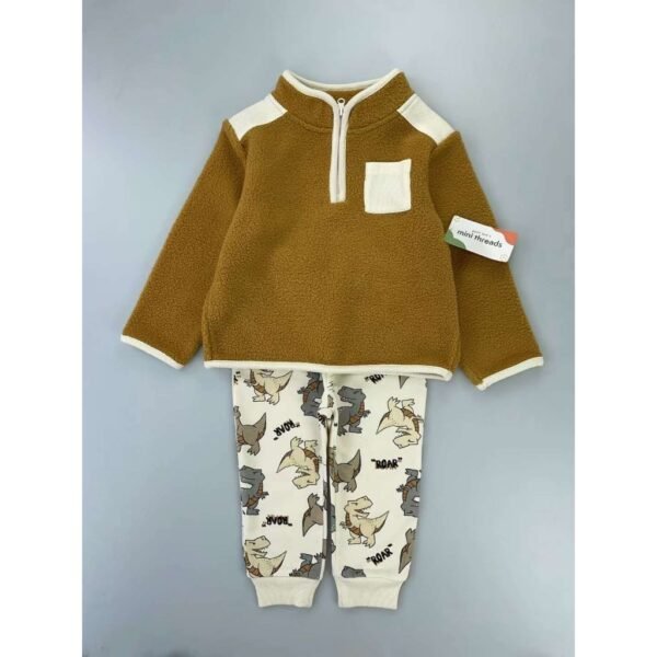 Setelan Bayi Laki-Laki Lengan Panjang dan Celana Panjang Bahan Katun Adem Kualitas Premium Import Nyaman Digunakan untuk Anak Usia Newborn Sampai 24 Bulan