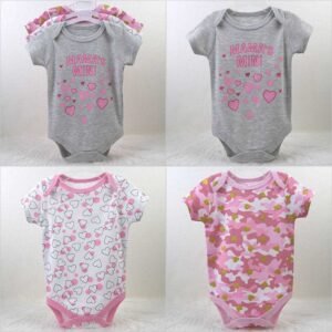 Bodysuit Baby Girl dan Baby Boy 3in1 Motif Karakter Premium Import Untuk Anak Usia Newborn Sampai 9 Bulan