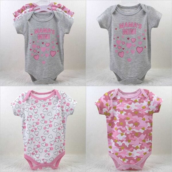 Bodysuit Baby Girl dan Baby Boy 3in1 Motif Karakter Premium Import Untuk Anak Usia Newborn Sampai 9 Bulan