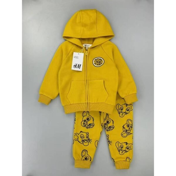 ZRR Setelan Baju Dan Celana Lengan Panjang Motif Karakter Kartun Lucu Bahan Katun Untuk Anak Perempuan dan Laki Laki Usia 2 Tahun Sampai 7 Tahun - Gambar 15