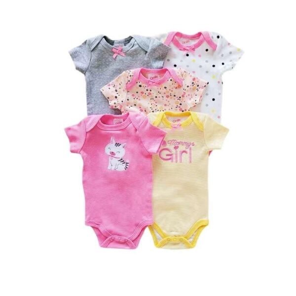 Bodysuit 5IN1 Baby Boy Dan Baby Girl Full Motif Premium Import Untuk Anak Perempuan Usia Newborn Sampai 3 Tahun - Gambar 11