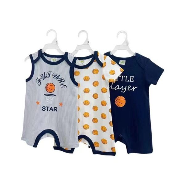 Romper Bodysuit Anak Laki Laki Full Motif Karakter Bahan Premium Import Untuk Anak Usia Newborn Sampai 18 Bulan - Gambar 6