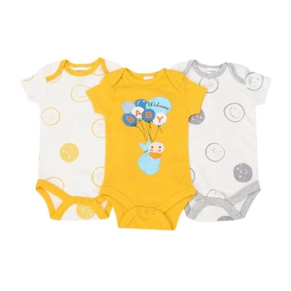 Bodysuit Baby Girl dan Baby Boy 3in1 Motif Karakter Premium Import Untuk Anak Usia Newborn Sampai 9 Bulan - Gambar 18
