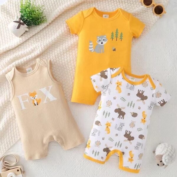 Romper Bodysuit Anak Laki Laki Full Motif Karakter Bahan Premium Import Untuk Anak Usia Newborn Sampai 18 Bulan - Gambar 9