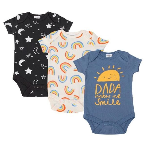 Bodysuit Baby Girl dan Baby Boy 3in1 Motif Karakter Premium Import Untuk Anak Usia Newborn Sampai 9 Bulan - Gambar 14